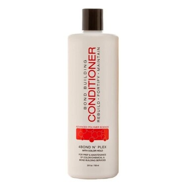 POWERTOOLS 4BOND Bond Building Conditioner   Restore Damaged Hair   Contains Advanced Polymers, Keratin, Baobab &amp; Quinoa Proteins (26 Fl Oz)