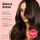 dpHUE Glossy Glaze, Dark Brown - 4 fl oz - In-Shower Conditioning Glaze for Luminous Shine &amp; Sheer Color - Paraben, SLS &amp; SLES Sulfate Free - Leaping Bunny Certified