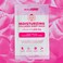 BioMiracle Moisturizing Sheet Mask With Firming Collagen, Infused With Pink Clay, Rose Water, Cucumber and Aloe Vera, Natural Extracts, Paraben Free, Soothes and Tones 10 Sheets (10 Pack)