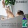PURA D'OR 3-in-1 Tea Tree Shampoo, Body &amp; Foot Wash, Shampoo (16oz x2 = 32oz) Total Body Care - Foot Odor &amp; Daily Hygiene, Cleansing Routine, Post-Workout Refreshment - Soothes, Invigorates, Nourishes
