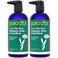 PURA D'OR 3-in-1 Tea Tree Shampoo, Body &amp; Foot Wash, Shampoo (16oz x2 = 32oz) Total Body Care - Foot Odor &amp; Daily Hygiene, Cleansing Routine, Post-Workout Refreshment - Soothes, Invigorates, Nourishes