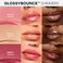 Saie Glossybounce High-Shine Hydrating Lip Gloss Oil - Sheer Tinted Lip Oil with Hyaluronic Acid + Jojoba Oil for Long-Lasting Moisture - Remix (.17 oz)