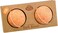 Fabulous Frannie Orange Vanilla Natural, Handmade Bath Bomb Set, Rich in Essential Oil, Salt, Coconut Oil, Witch Hazel, Ultra Plush Spa Fizzies to Moisturize Skin, 2.5oz (Pack of 2)