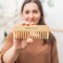 GranNaturals Wide Tooth Wooden Comb - Natural Wood Detangler for Wet or Dry Hair - Prevents Tangle &amp; Static - Styling &amp; Detangling Tool for Straight, Curly, Wavy, Thick Hair