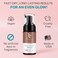 Self Tanner Tanning Mousse Kit - USA Made with Natural &amp; Organic Ingredients, Self Tanner Mousse and Mitt, Tan Kit, Fake Tan Tanning Foam, Fair to Medium, Sunless Tanners Best Sellers