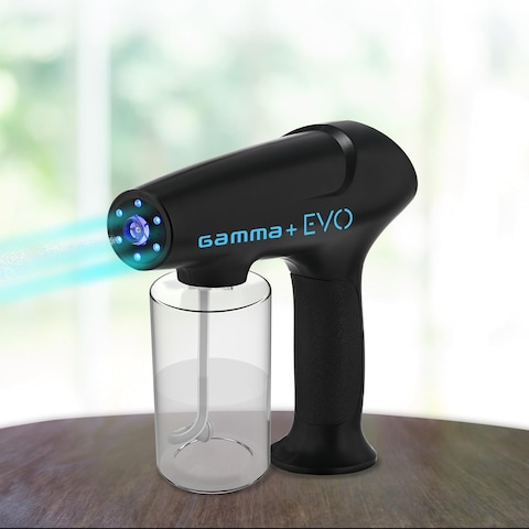 GAMMA+ Evo Nano Mister Cordless Portable Water Sprayer, Disinfect Mist, USB-C Rechargeable for Barber, Salon, Home Use