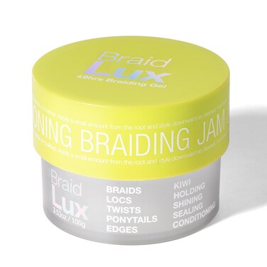 Braid Lux Conditioning Shining Sealing No Flaking Natural Ingredients Scented Hair Gel Tamer