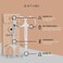 Ontaki Curved and Rounded Men's Facial Hair Scissors - Mustache, Nose Hair, Beard Trimming - Safe for Eyebrows, Eyelashes, and Ears - Stainless Steel (Silver) - Eyebrow Scissors