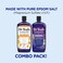 Dr Teal's Foaming Bath with Pure Epsom Salt, Vitamin C &amp; Sleep Blend, 34 fl oz (Pack of 2)