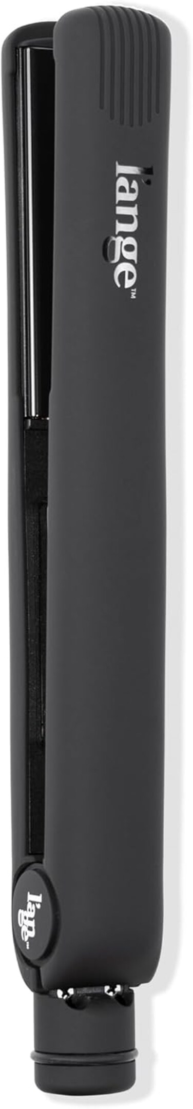 L'ANGE HAIR Aplatir Ceramic Flat Iron Hair Straightener   Adjustable Temp Dual Voltage Hair Straightening Iron   Tourmaline-Infused Flat Iron   1 Inch Flat Iron to Ease Frizz (Black)