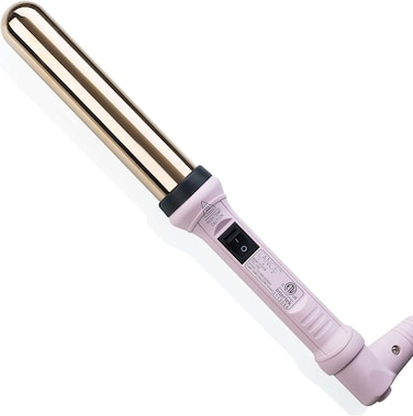 L'ANGE HAIR Ondul&eacute; Titanium Curling Wand   Professional Hot Tools Curling Iron 1.25 Inch   Salon Hair Styling Wands for Beach Waves   Best Hair Curler Wand for Frizz-Free, Lasting Curls