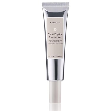 Naturium Multi-Peptide Moisturizer Jumbo, Hydrating &amp; Smoothing Skin Care, Moisturizes with Ethylated Vitamin C &amp; Panthenol, 3.4 oz