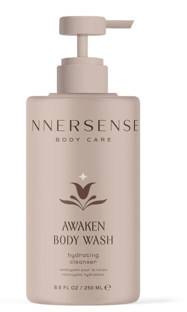INNERSENSE Organic Beauty - Awaken Body Wash   Clean Beauty, Non-Toxic, Cruelty-Free Hydrating Cleanser (8.5 fl oz   250 ml)