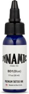 Dynamic Color Co Blue Tattoo Ink (1oz Bottle): Vibrant, Sterilized, Vegan &amp; USA-Made Since 1990 &ndash; Trusted by Artists Worldwide