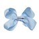 HAIRBOWS Girls' Grosgrain Hair Bow with a Knot Wrap Center on a Hair Clip, All Ages and Hair Types, 5 Inch Bow, Blue