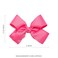 HAIRBOWS Girls' Grosgrain Hair Bow with a Knot Wrap Center on a Hair Clip, All Ages and Hair Types, 5 Inch Bow, Blue