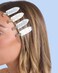 xo, Fetti Bride Beauty Clips - 4 pc   Bachelorette Party, Blue White Bridal Hair Clip, Wedding Get Ready With Me, Bridal Shower Favor, Wedding Accessory