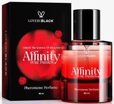 Affinity Pure Passion Unisex Pheromone Perfume &ndash; Alluring Floral &amp; Sweet W Musk Scent - Pheromones Perfumes, Enhances Attraction &amp; Charisma &ndash; Long-Lasting, Irresistible Fragrance for Women &amp; Men.