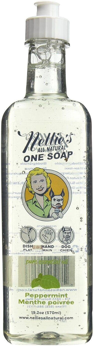 Nellie's All-Natural One Soap - 19.2 oz - Peppermint