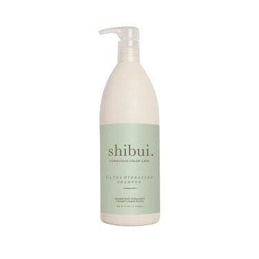 SHIBUI Conscious Color Care Ultra Hydrating Shampoo with Camellia &amp; Lemongrass Oils - Silicone Free for Healthy and Clean Hair Medium to Coarse Fl Oz