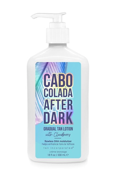 Cabo Colada After Dark DHA Moisturizer Lotion - Enchance your Tan &amp; Tattoos -18oz