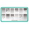 Maniology Hearts and Gradients Nail Stamping Plate Set, Classic Heart Star Gradient Manicures, Layered Nail Art Designs (Hearts + Stars (BM-XL355), Classic Gradients (M278), Bleeding Hearts (M272))