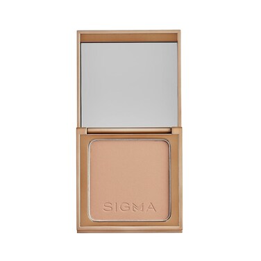 Sigma Beauty Matte Bronzer &ndash; Longwear Light Bronzer Powder with Matte Finish for Face - For Achieving a Natural, Sun Kissed Glow (Medium Powder Bronzer)