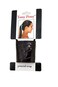 Mia Tony Pony, Ponytail Cuff, Hair Accessory, Embossed Crocodile Design Patent Leather, on Elastic Rubber Band, Beautiful Chocolate Brown, 1.75 Inches Wide, for Women and Girls, 1pc