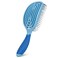 NuWay 4Hair C Brush - Professional Curved Hairbrush - Vented Design Delivers Smoothing And Volumizing Drying Experience - Heat Resistant Bristles For Drying Detangling and Styling - Sky Blue - 1 Pc