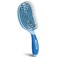 NuWay 4Hair C Brush - Professional Curved Hairbrush - Vented Design Delivers Smoothing And Volumizing Drying Experience - Heat Resistant Bristles For Drying Detangling and Styling - Sky Blue - 1 Pc