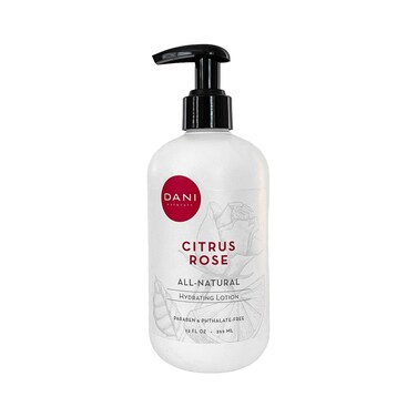 DANI Natural Hand &amp; Body Lotion - Citrus Rose Scent, with Natural Ingredients, Paraben-Free &ndash; 12 oz