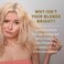Just Nutritive Shampoo For Blonde Natural &amp; Color-Treated Hair, Neutralize Brassy Tones, No Purple or Blue Shampoo, Paraben Free, Phthalate Free, Silicone Free, 8 oz. Bottle