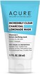 Acure Incredibly Clear Charcoal Lemonade Mask   For Oily to Normal &amp; Acne Prone Skin   Charcoal, Lemon &amp; Clay - Draws Out Impurities   1.7 Fl Oz