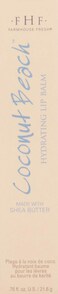 FarmHouse Fresh Shea Butter Lip Balm. Moisturizing Lip Balm for Dry Lips, Twist Up, Softening, Hydrating Lip Balm, Coconut Beach, 0.64 oz