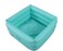 Obbomed HB-1700N New and Handy air Valve Foldable Portable, Folding Inflatable Portable Travel Spa Foot Care Bath Basin &ndash;Inflated Size: 16.5(L) x 16.5(W) x 7.0(H) inches &ndash; 4.2 Gallons Capacity