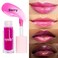Epielle Lip Glow Oil Duo, Berry &amp; Pink, 2 x 0.21 fl. oz.