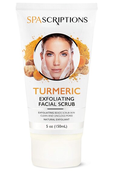 Face Exfoliating Scrub with Turmeric - Face Wash - 5 Oz