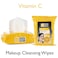Global Beauty Care Bulk Cleansing Wipes Premoistened 4 Pack of Vitamin C Cleansing Cloths Makeup Removal Wipes - Great For Travel Toiletries - 100 ct.(4-Pack)