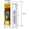 LIP BALM Mongo Kiss 6-Pack by Eco Lips 100% Organic Beeswax &amp; Cocoa Butter Lip Care with Mongongo Oil - Soothe &amp; Moisturize Dry &amp; Cracked Lips - Made in USA. (Unflavored)