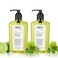 C.O. Bigelow Hand Wash, Lime Coriander Soap, No. 1530 - Village Perfumer Moisturizing Hand Wash for Bathroom &amp; Kitchen with Aloe Vera, 10 fl oz, Pack of 2