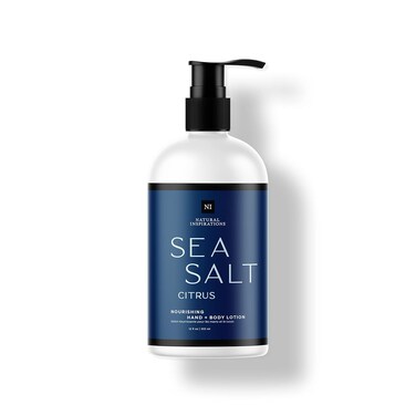 Natural Inspirations Sea Salt Citrus Nourishing Hand + Body Lotion 12oz