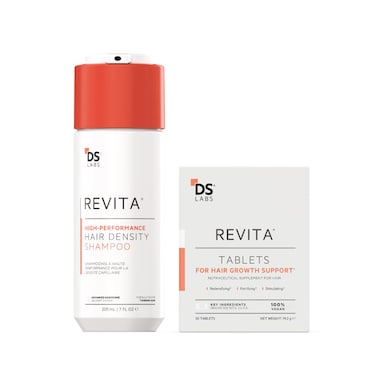 DS Laboratories Revita Shampoo &amp; Tablets - Hair Regrowth Treatment and Thickening Products for Thinning or Shedding Hair