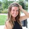 Sweaty Bands Womens Girls Headband for an Active Lifestyle - Non-Slip Grip Sweat-Wicking Velvet-Lined Rhinestone Sparkling Hairband - Bling Silver Beauty Silver 1-Inch