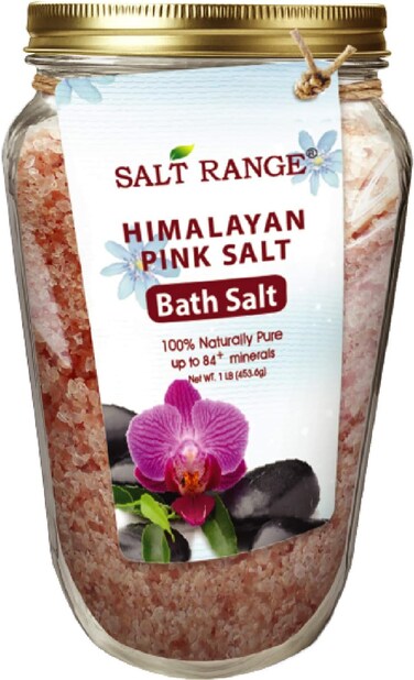 Natural Solution Himalayan Bath Salt Bag,Soften &amp; Moisturize Your Skin,Bath for Therapy - 1 lbs