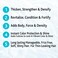 NORMADENSE 2 Vegan Biotin Shampoo for Dry, Fine Hair. Strengthening Shampoo with Argan Oil and Biotin (10.1 Fl Oz)