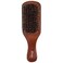 Diane Reinforced Boar Bristle Curved Club Wave Brush for Men and Barbers &ndash; Medium Bristles for Thick and Curly Hair &ndash; Use for Detangling, Smoothing, Wave Styles, Restore Shine and Texture