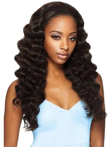 OUTRE Synthetic Hair Half Wig Quick Weave Ashani (S1B/30)