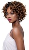 Outre Purple Pack 3Pcs Salon Set Curly Wavy Style Human Hair Blend Weaves - SMALL ROLLER SET (C4/30)