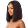 Outre Synthetic Pre-Plucked HD Transparent Lace Front Wig- ANNIE BOB 12" (DR2/CHOCOLATE SWIRL)