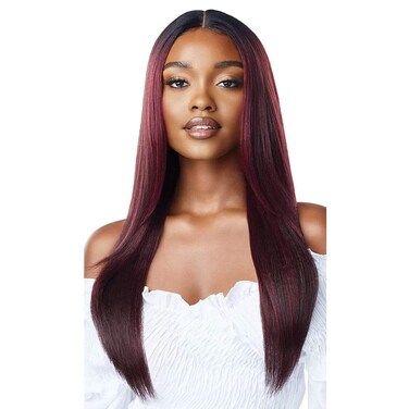 Outre EveryWear Synthetic HD Lace Front Wig - EVERY 5 (1B Off Black)